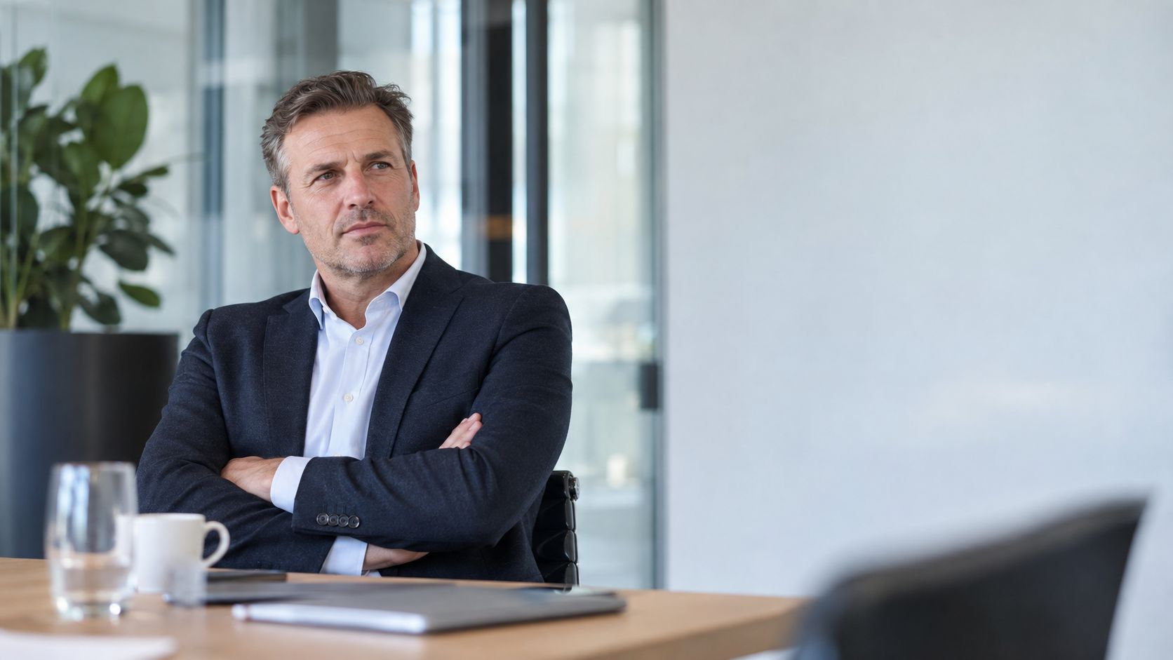 Martin Schneider, Bereichsleiter Operations, im Kundengespräch